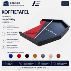 Coffee table suitable for Iveco S-Way (03-2019 - .....).