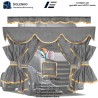 FULL CURTAIN SETS SUITABLE FOR IVECO STRALIS & HI-WAY & STRALIS HP & S-WAY