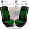 LUXE VOL ECO LEER STOELHOEZEN GESCHIKT VOOR DIVERSE TRUCK MERKEN