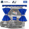 XW01 RAAM GORDIJNEN SETS GESCHIKT VOOR IVECO STRALIS & HI-WAY & STRALIS HP & S-WAY