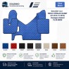 Tunnel covers and floor mats suitable for Iveco Trucks