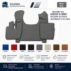 FL64-SM64 Motortunnelabdeckung und Fußmatten geeignet für IVECO S-WAY Automatik