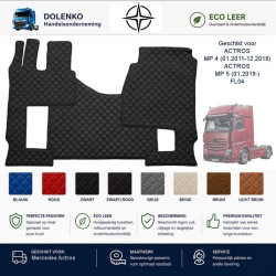 MERCEDES ACTROS MP4 FOLDABLE PASSENGER SEAT MIDDLE AND FLOORMATS FL04/SM04