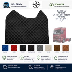 MERCEDES ACTROS MP4 FOLDABLE PASSENGER SEAT MIDDLE AND FLOORMATS FL04/SM04