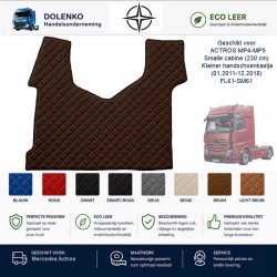 ECO LEDER TUNNEL ABDECKUNGEN UND BODEN MATTEN MERCEDES ACTROS MP4
