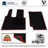 TAPIJT VLOERMATTEN SET GESCHIKT VOOR MERCEDES ACTROS MP4-MP5