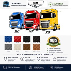 TUNNELABDECKUNGEN UND FUSSMATTEN GEEIGNET FÜR DAF TRUCKS