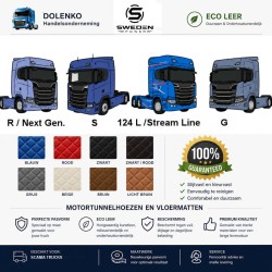 TUNNEL ABDECKUNGEN UND FUSSMATTEN GEEIGNET FÜR SCANIA TRUCKS