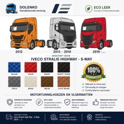 Tunnel covers and floor mats suitable for Iveco Trucks