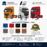 Tunnel covers and floor mats suitable for Iveco Trucks