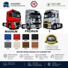 TUNNELHOEZEN EN VLOERMATTEN GESCHIKT VOOR RENAULT TRUCKS