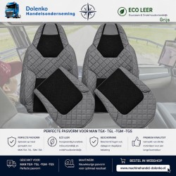 Skype Chaircovers MAN TGX TGL TGM TGS (03.2021-) - Driver seatbelt in the seat
