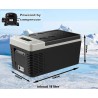 Portable Mini Gefrierschrank / Kühlschrank + 10 ° / -20 ° 12volt - 24volt - 220volt