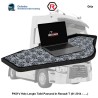 VOLLE BREITE TISCH FÜR RENAULT T (01.2014-) MIT VELOURS IM DANISCHER PLUCHE MOTIF