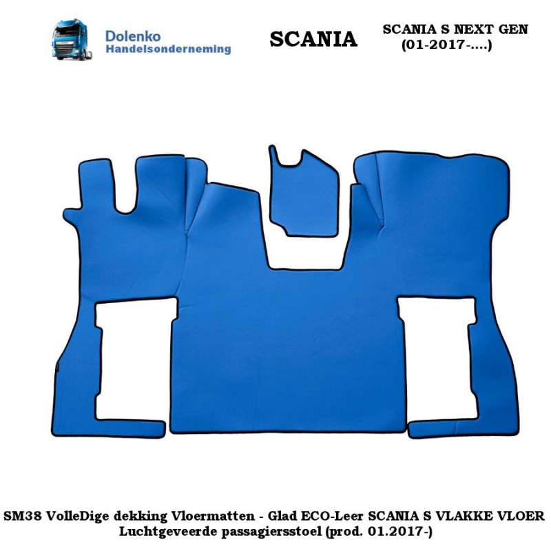 OPRUIMING SM38 Volledige dekking Glad ECO-Leer, SCANIA S NG - (prod. 01.2017-)