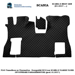 OPRUIMING FL45 Volledige dekking Doorgestikt ECO-Leer, SCANIA S-NG - (prod. 01.2017-)