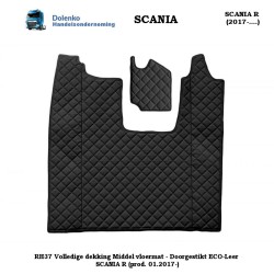 OPRUIMING RH37, Volledige dekking Tunnelhoes - Doorgestikt ECO-Leer, SCANIA R (prod. 01.2017-)