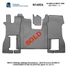 Clearance item SM36, Smooth ECO-Leather, SCANIA R FOLDABLE PASSENGER SEAT (prod. 9.2016-)