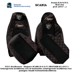 OPRUIMING FX31 Stoelhoezen - Elegance SCANIA R S G P L NEXTGEN (01.2017-)