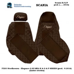 OPRUIMING FX03 Stoelhoezen - Elegance Q SCANIA R & G & P SERIES (prod. 2005-2016)
