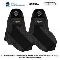 OPRUIMING FX02 Stoelhoezen - Elegance Q SCANIA R & G & P SERIES (prod. 2005-2016)