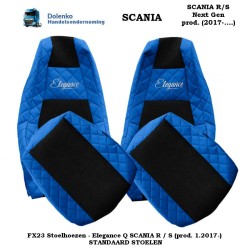 Abverkaufsartikel FX23 Sitzbezüge – Elegance SCANIA R S G P L NEXTGEN (ab 2017) STANDARD SITZE