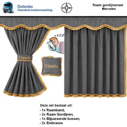 WINDOW CURTAIN SETS MERCEDES ACTROS - ATEGO en AXOR