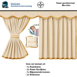WINDOW CURTAIN SETS MERCEDES ACTROS - ATEGO en AXOR
