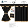 LKW FENSTER GARDINEN SET VOLVO FH3 - FH4 - FH5 - AERO
