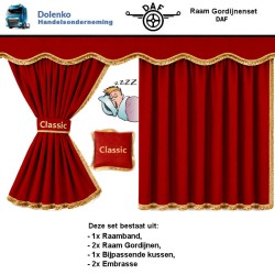 DAF RAAM GORDIJNEN SETS LF - CF - XF95 - XF105 - XF106 - XG - XF NG