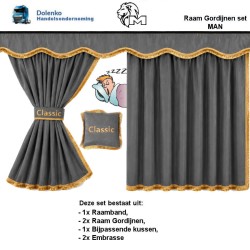 FENSTER GARDINEN SET GEEIGNET FÜR MAN TGX - TGA - TGS - TGM - TGL