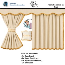 FENSTER GARDINEN SET GEEIGNET FÜR MAN TGX - TGA - TGS - TGM - TGL