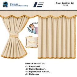 XW01 WINDOW CURTAIN SETS STRALIS & SUITABLE FOR HI-WAY & STRALIS HP & S-WAY