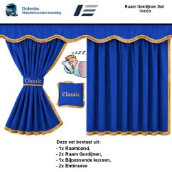 XW01 WINDOW CURTAIN SETS STRALIS & SUITABLE FOR HI-WAY & STRALIS HP & S-WAY