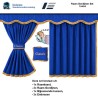 XW01 WINDOW CURTAIN SETS STRALIS & SUITABLE FOR HI-WAY & STRALIS HP & S-WAY