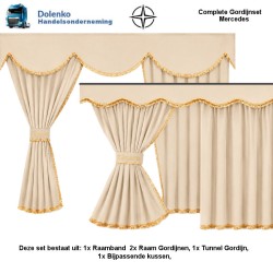 FULL CURTAIN SETS MERCEDES ACTROS MP4 -MP5 - ATEGO and AXOR