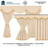FULL CURTAIN SETS MERCEDES ACTROS MP4 -MP5 - ATEGO and AXOR