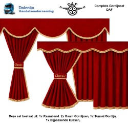 FULL CURTAIN SETS DAF XF95 - XF105 - XF106 - XG - XF NG