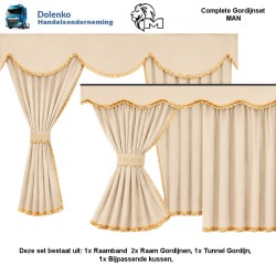 KOMPLETTE GARDINEN SET SERIE Passend für  MAN TGX - TGA - TGS - TGM - TGL