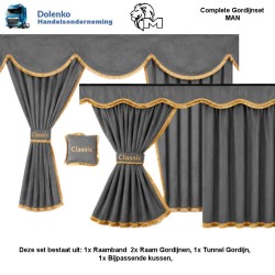 KOMPLETTE GARDINEN SET SERIE Passend für  MAN TGX - TGA - TGS - TGM - TGL