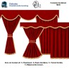 FULL CURTAIN SETS SERIE SUITABLE FOR MAN TGX - TGA - TGS - TGM - TGL