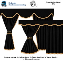 KOMPLETTE GARDINEN SET SERIE Passend für  MAN TGX - TGA - TGS - TGM - TGL