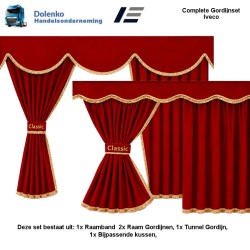 KOMPLET GARDINEN SET GEEIGNET FÜR IVECO STRALIS & HI-WAY & STRALIS HP & S-WAY