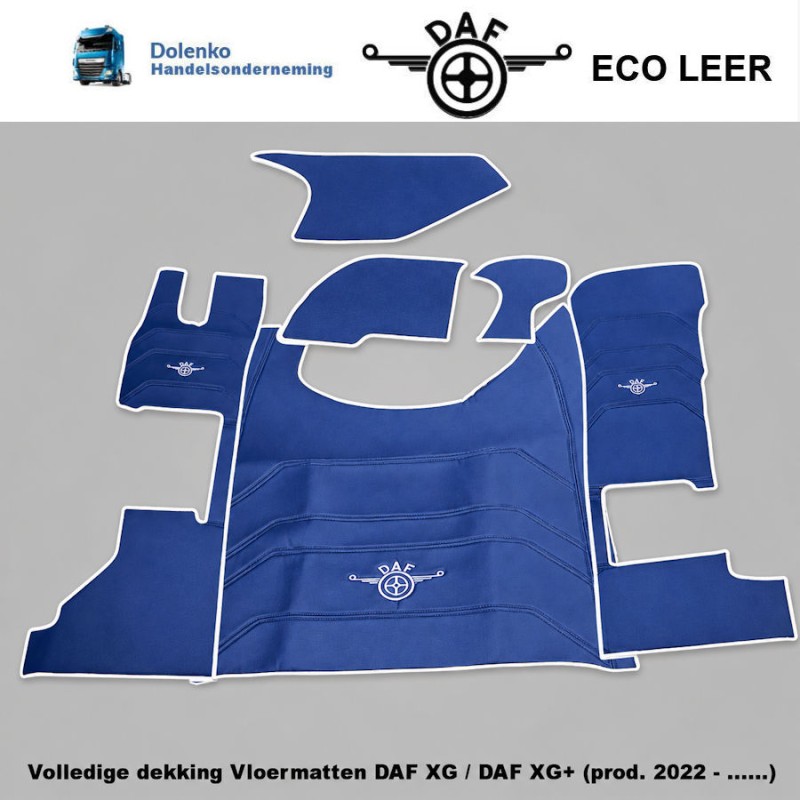 DAF XG - XG+ (2022-.....)  Engine tunnel cover and floor mats Automatic Fixed Passenger Seat