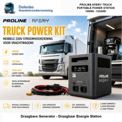 PROLINE AFERIY Truck Power Kit – mobiele 230V stroomvoorziening voor vrachtwagens