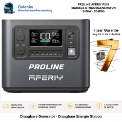 PROLINE AFERIY P210 – Mobiele stroomgenerator 2400W / 2048Wh