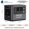 PROLINE AFERIY P210 – Mobiele stroomgenerator 2400W / 2048Wh