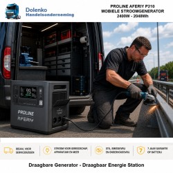 PROLINE AFERIY P210 – Mobiele stroomgenerator 2400W / 2048Wh