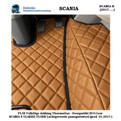 OPRUIMING FL38 Volledige dekking Doorgestikt ECO-Leer, SCANIA S NG - (prod. 01.2017-)
