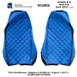 OPRUIMING FX23, Stoelhoezen - Elegance Q, SCANIA R / S (prod. 2017-....) STANDAARD STOELEN